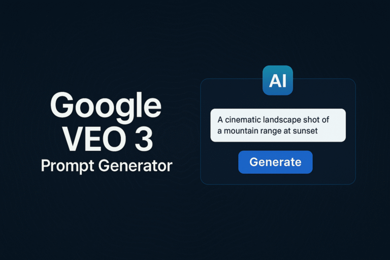 google veo 3 prompt generator